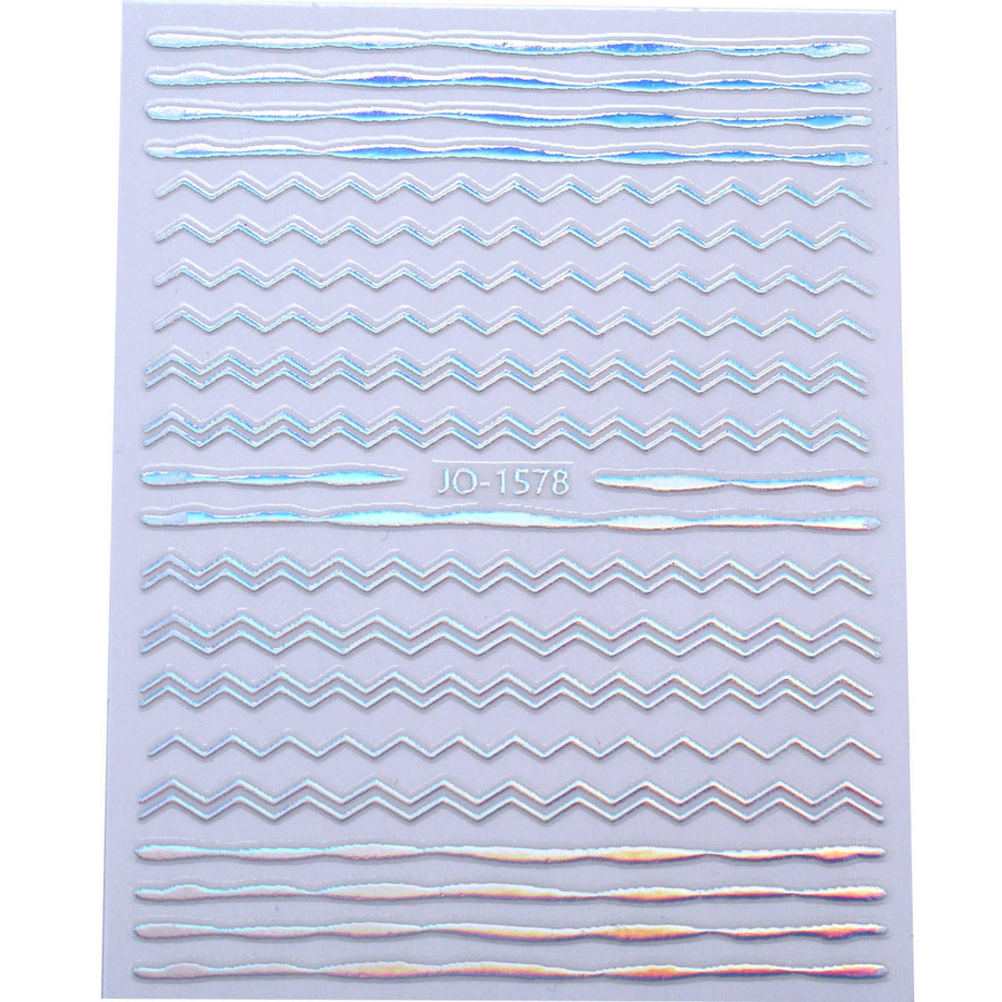 Naklejki 3D na paznokcie holo JO-1578