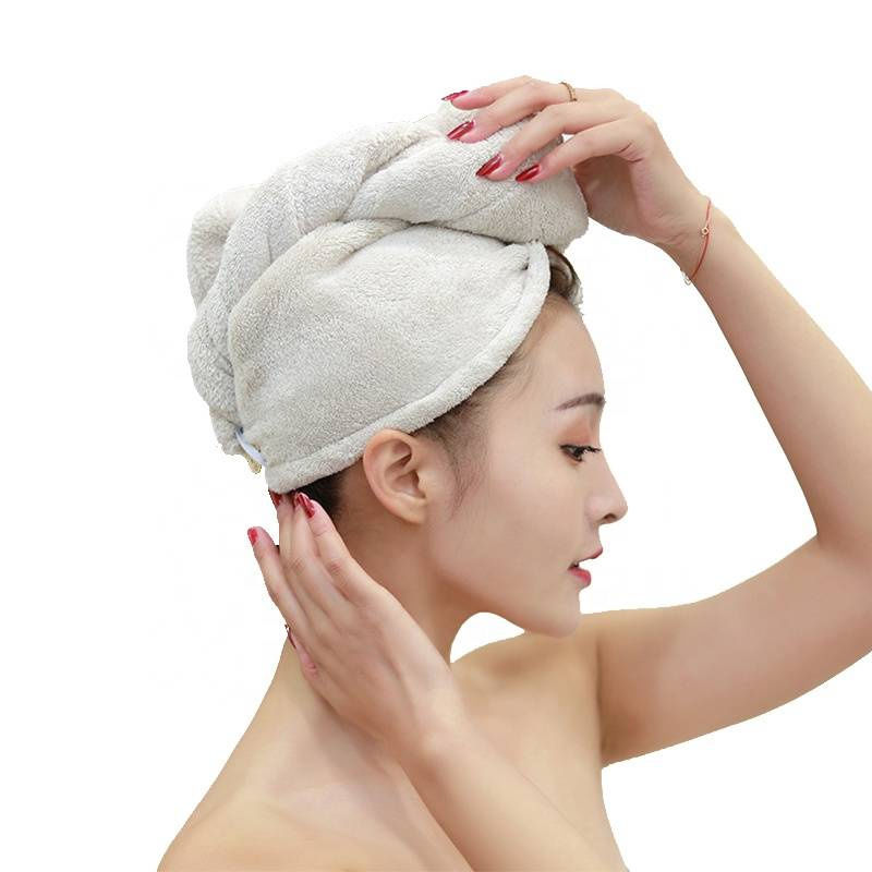 Ręcznik turban do włosów Creamy