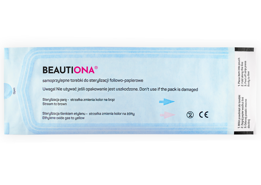 Torebki do sterylizacji 70mm x 260mm