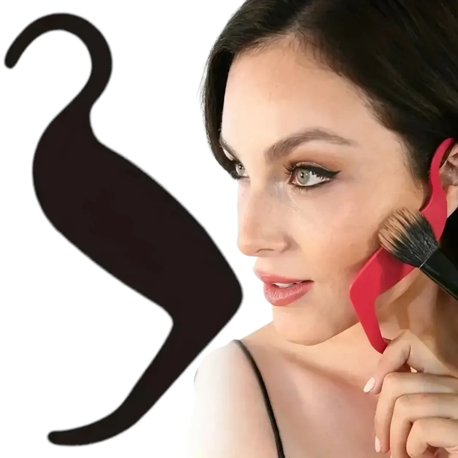 Szablon do konturowania linii twarzy oraz brwi