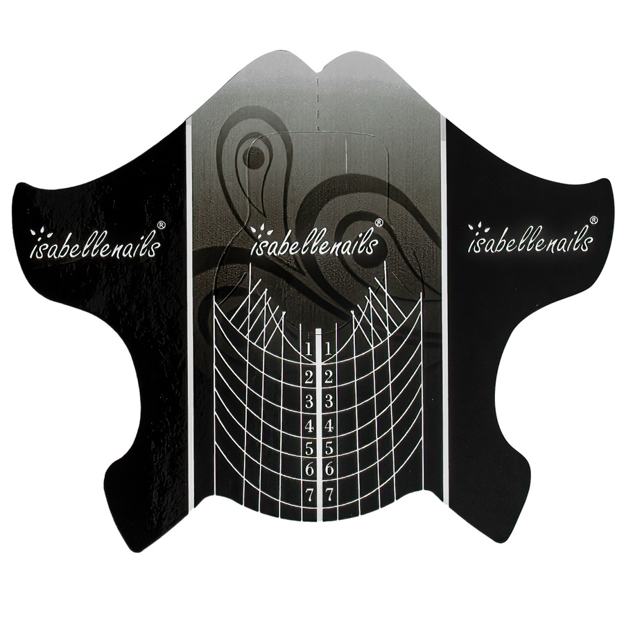 Szablony do przedłużania paznokci MOTYL 500 szt. – formy żel i akryl