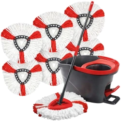 Nakładki do mopa obrotowego 6 sztuk