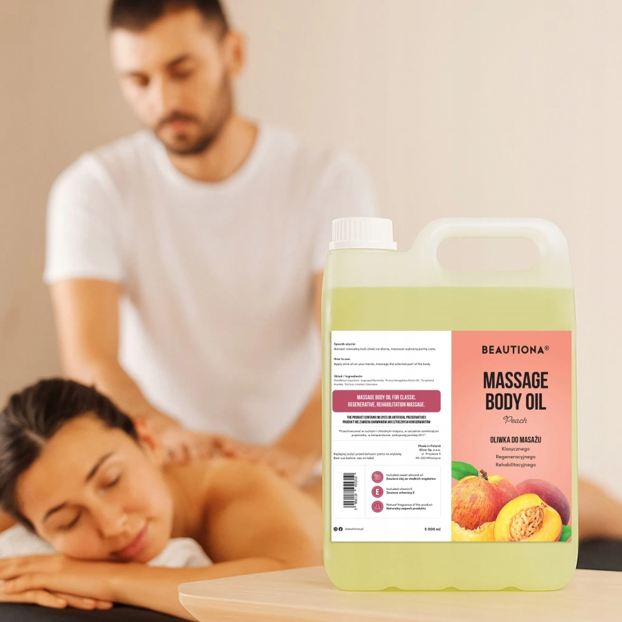 Oliwka olejek do masażu brzoskwiniowa 5000 ml