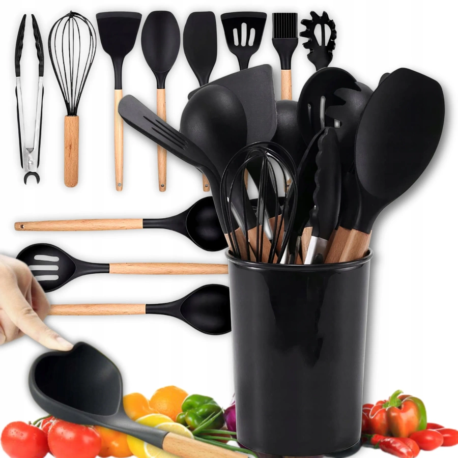 Zestaw przyborów kuchennych 12 elementów