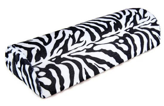 Poduszka pod dłoń do manicure fotte zebra