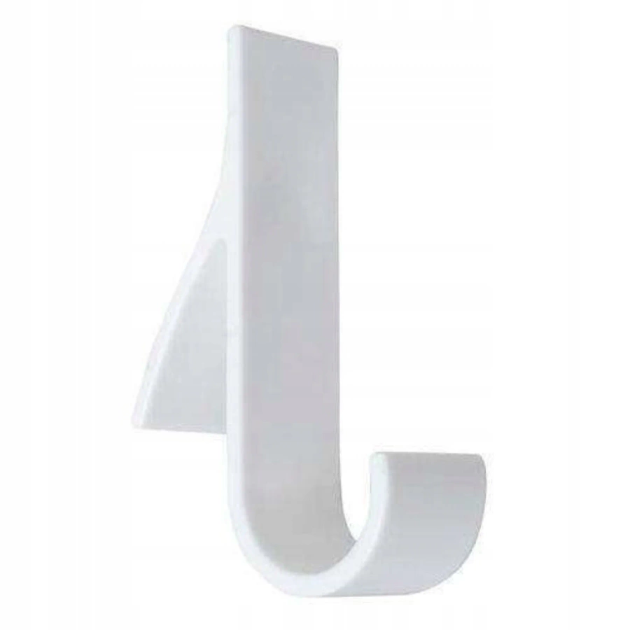 Wieszak na ręczniki biały 2 szt