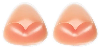 Silikonowe wkładki push-up - beżowe