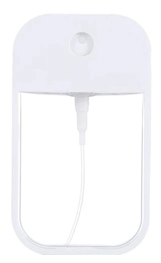 Pojemnik podróżny na kosmetyki atomizer - biały