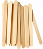 Szpatułki drewniane do wosku wąskie 100 sztuk