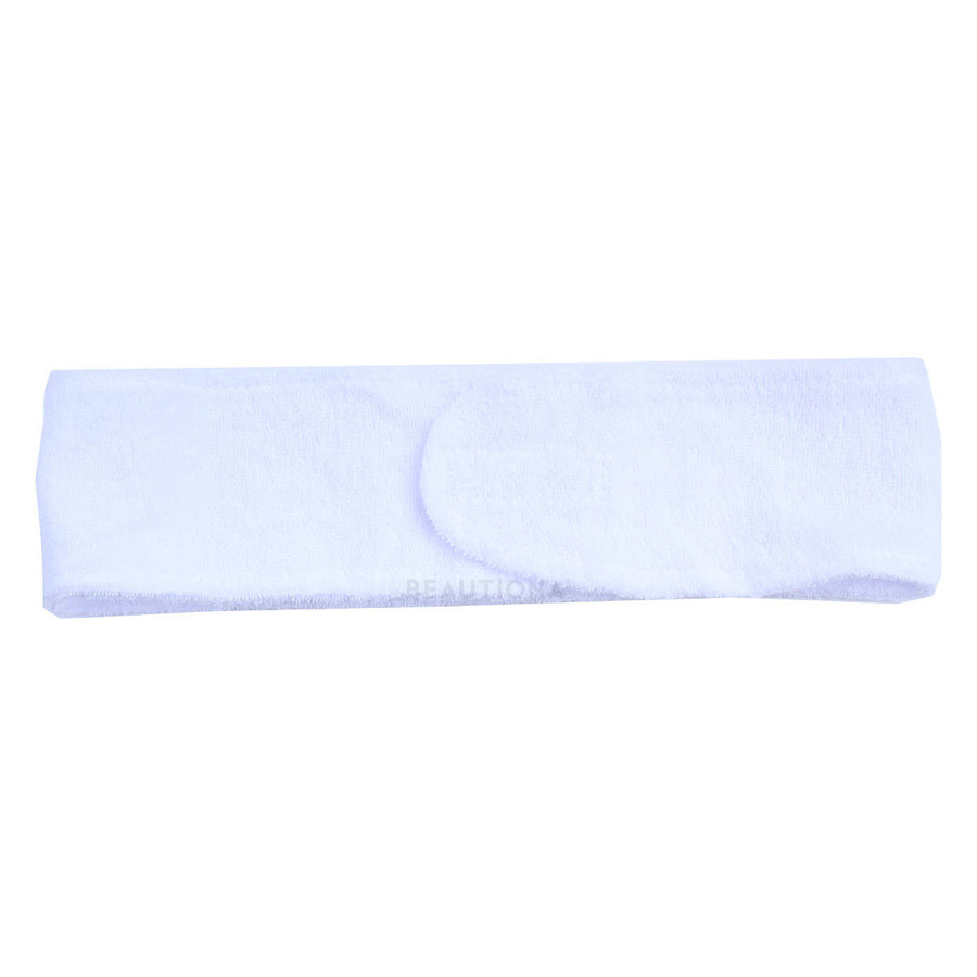 Opaska kosmetyczna do włosów biała