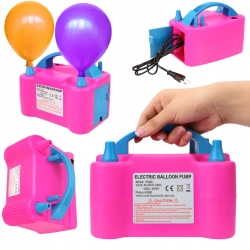 Elektryczna pompka do balonów na dwie dysze 600W 230V