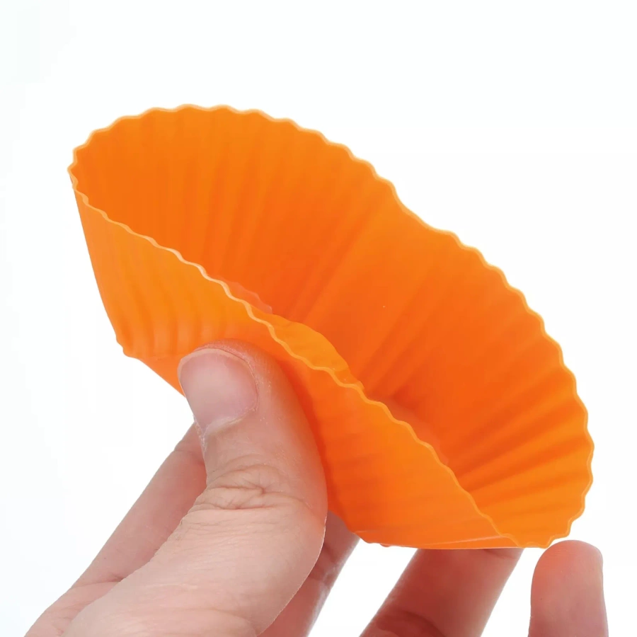 Silikonowe formy do pieczenia babeczek 10 szt