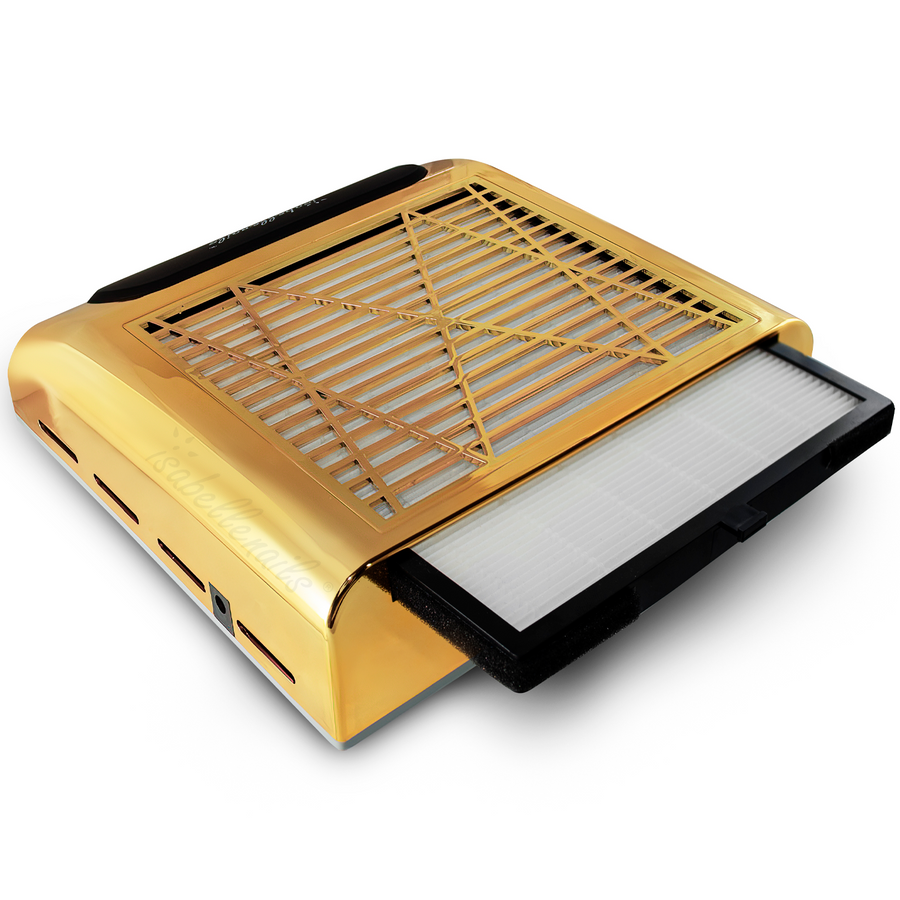 Bezworkowy kasetowy pochłaniacz pyłu złoty 80W