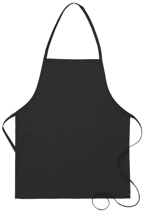 Fartuch kosmetyczny - czarny