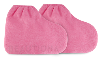 Skarpety kosmetyczne frotte 2 sztuki do zabiegów parafinowych