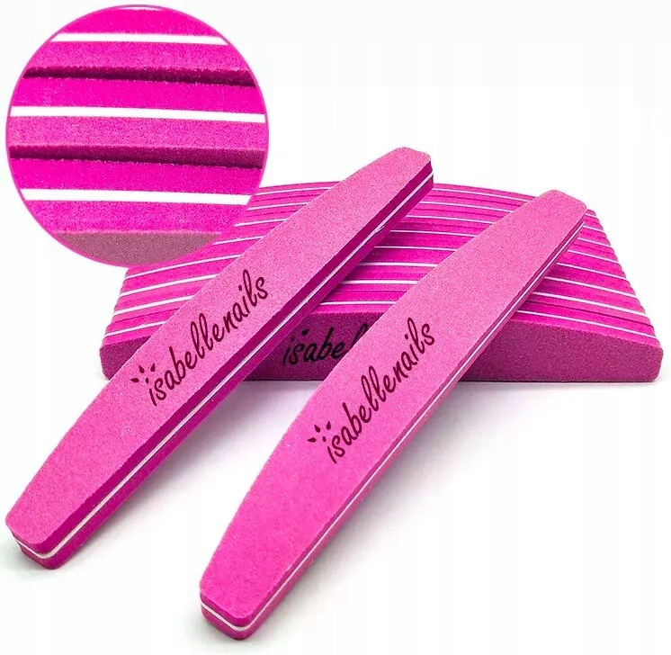 10x pilnik polerka łódka 180/240 róż