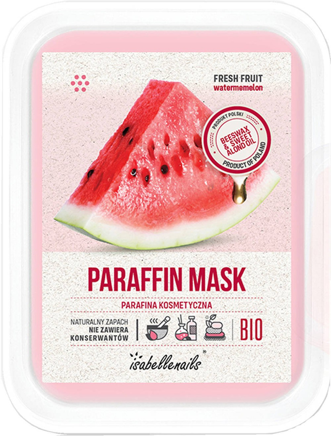 Zestaw 30x parafina kosmetyczna isabellenails arbuz 500 ml