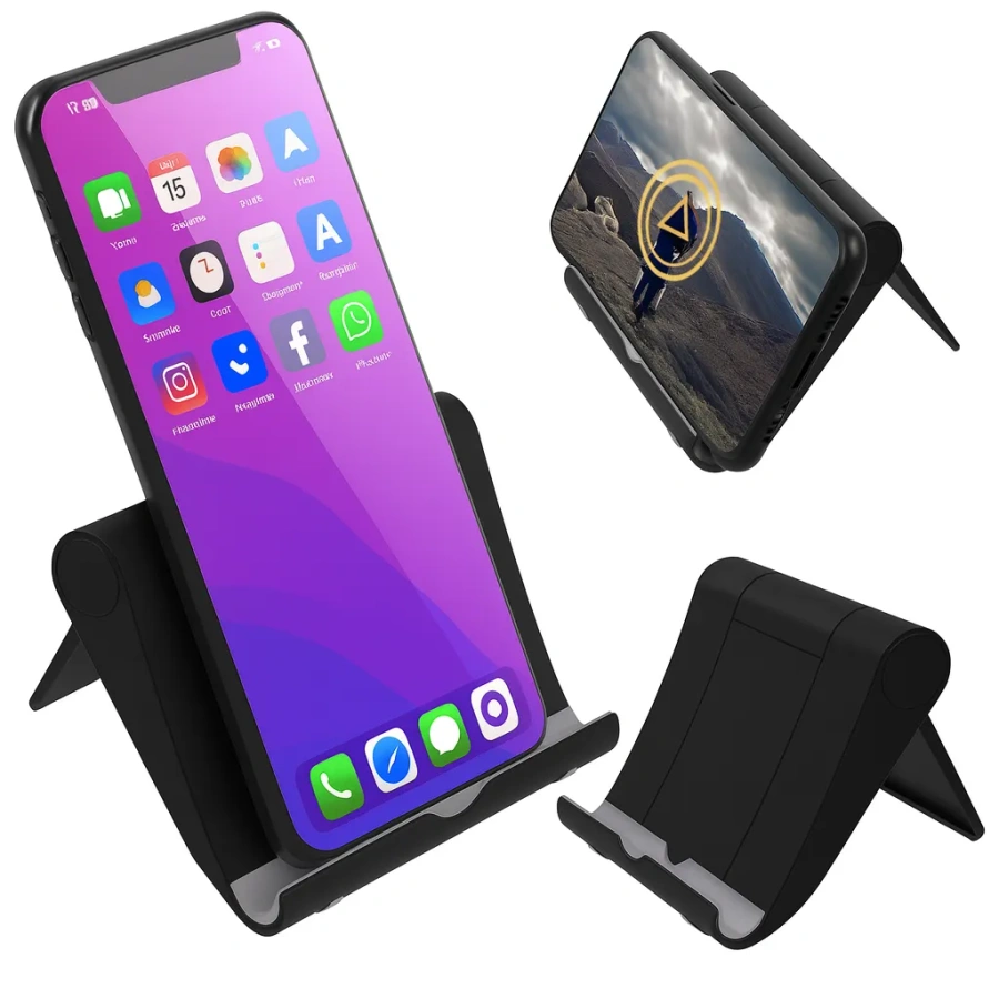 Uchwyt podstawka na telefon tablet 9,5 x 7,5 cm