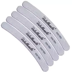 Pilnik do paznokci banan zebra 100/100 5 szt.