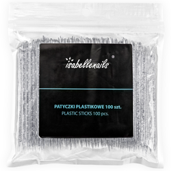 Patyczki do manicure, odsuwania skórek 100 sztuk szare