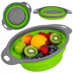 Składany durszlak do warzyw i owoców 24 cm