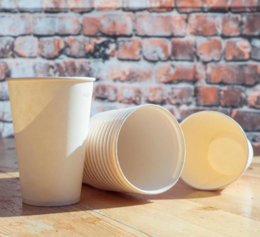 Kubki papierowe jednorazowe do kawy białe 70 szt 180 ml