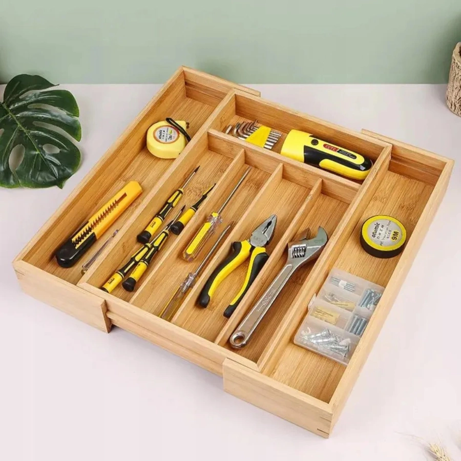 Organizer do szuflady na sztućce rozsuwany