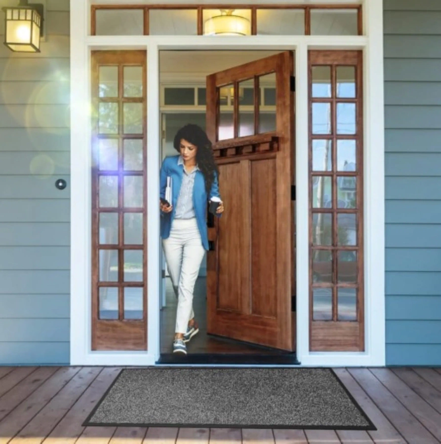 Niezniszczalna Wycieraczka Gumowa 60x90 cm - Idealna na Deszcz, Śnieg i Błoto. Antypoślizgowa.