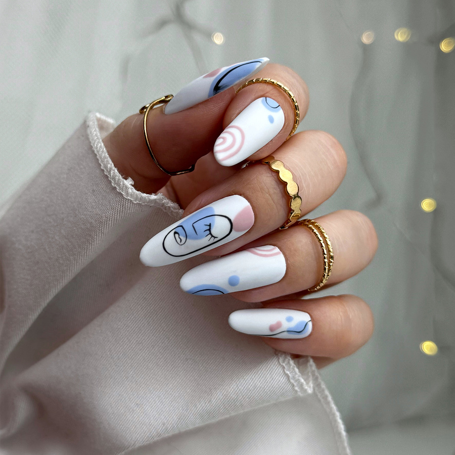 Lakier hybrydowy 7 ml - 96. Blanca