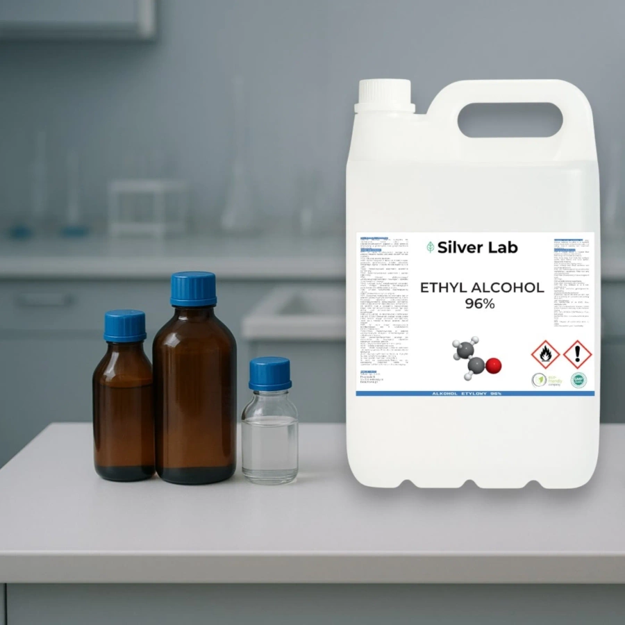 Alkohol Etylowy 96% Etanol – do zastosowań technicznych i kosmetycznych 5000 ml