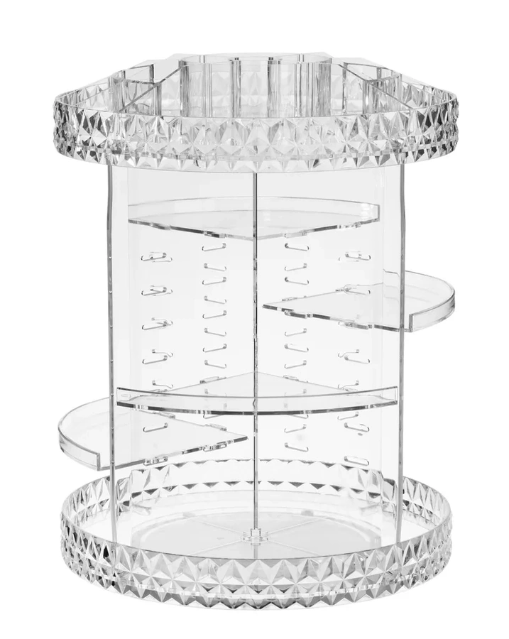 Obrotowy organizer na kosmetyki 2w1