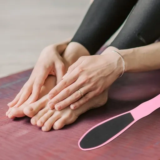 Tarka do pielęgnacji stóp dwustronna