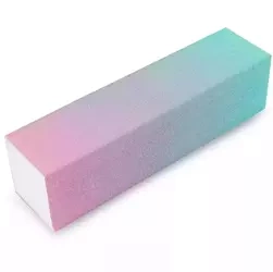 Blok bloczek polerski do paznokci ombre niebiesko-fioletowy 1 szt.