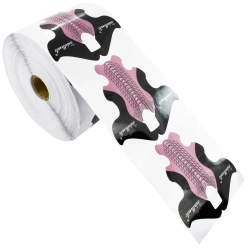 Szablony do przedłużania paznokci długie 500szt