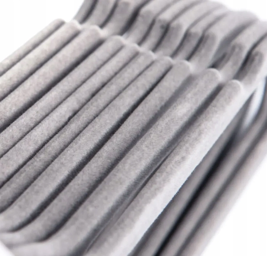 Welurowe wieszaki premium szare 20 sztuk