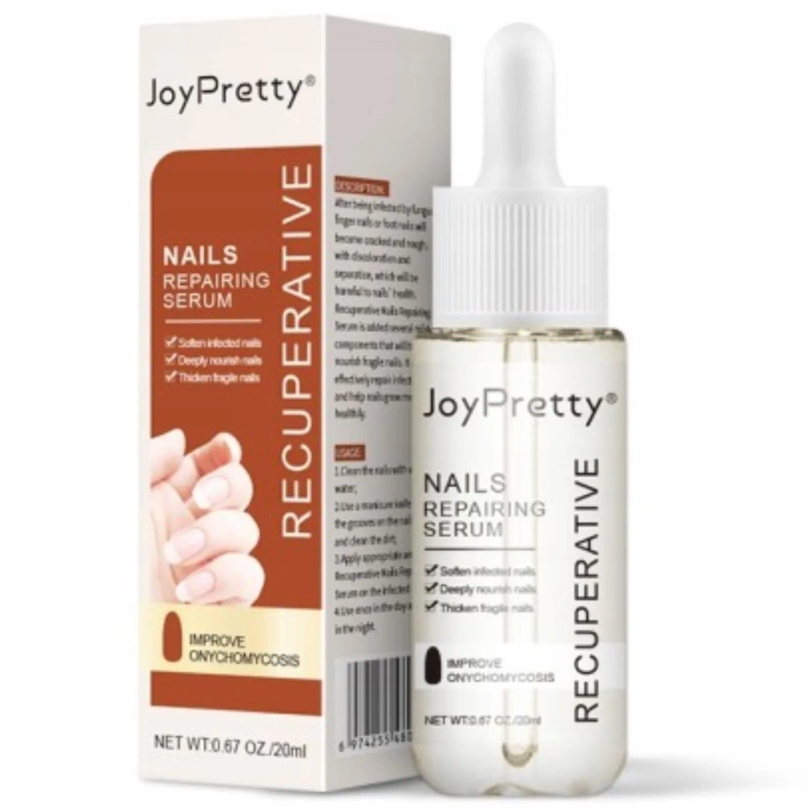 Płyn przeciwgrzybiczny z odbudową wzrostu do naprawy paznokcia 20 ml