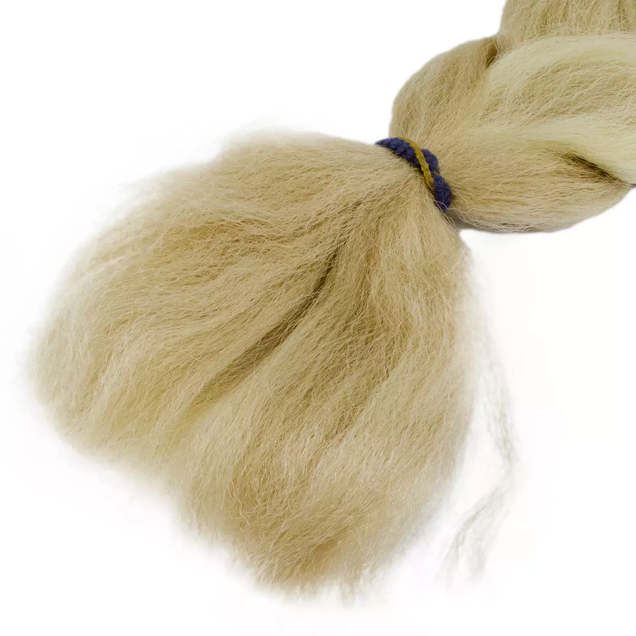 Włosy syntetyczne do warkoczyków blond
