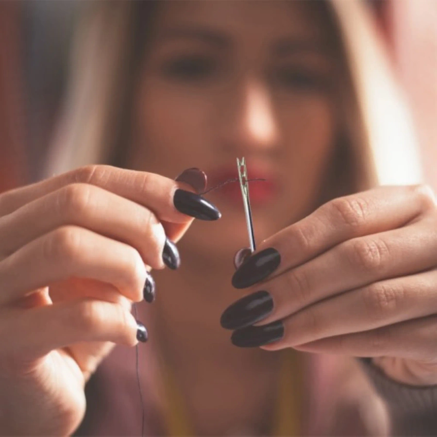 Igły samo nawlekające zestaw 12 sztuk