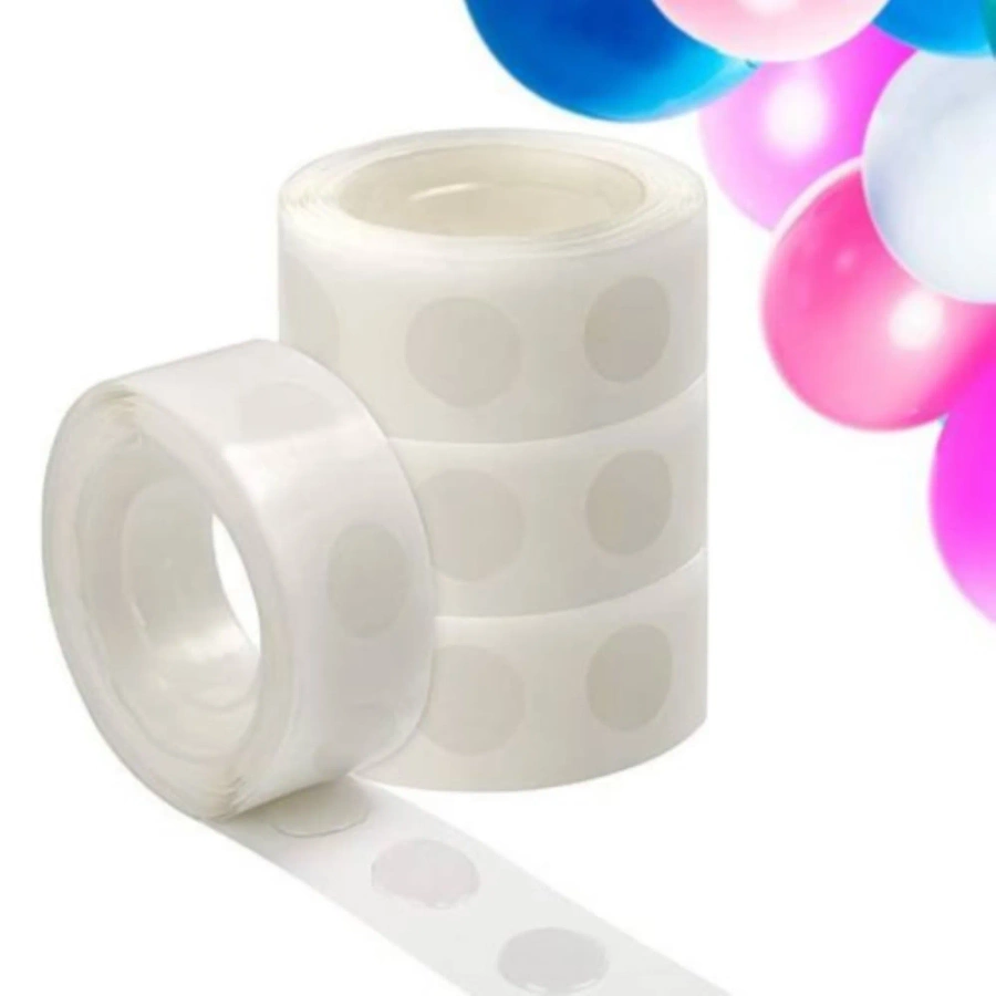 Kropki klejące dwustronne do mocowania balonów dekoracji