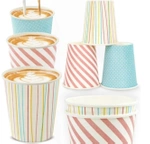 Kubki papierowe jednorazowe 50 szt. 250 ml