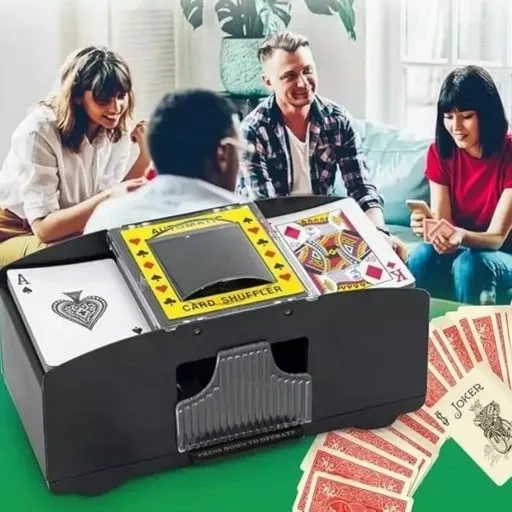 Automatyczna tasowarka do kart na dwie talie