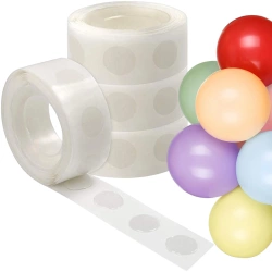 Kropki klejące dwustronne do balonów dekoracji
